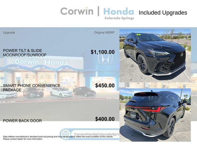 Used 2023 Lexus NX 350 F Sport AWD/4WD image 4