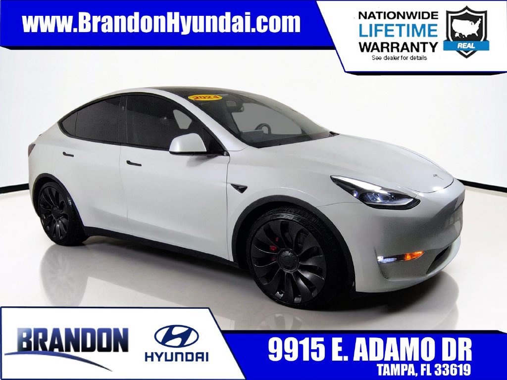 Used 2024 Tesla Model Y Performance AWD/4WD image 1