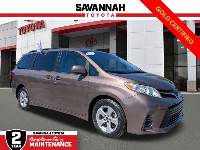 Certified 2020 Toyota Sienna LE FWD image 1