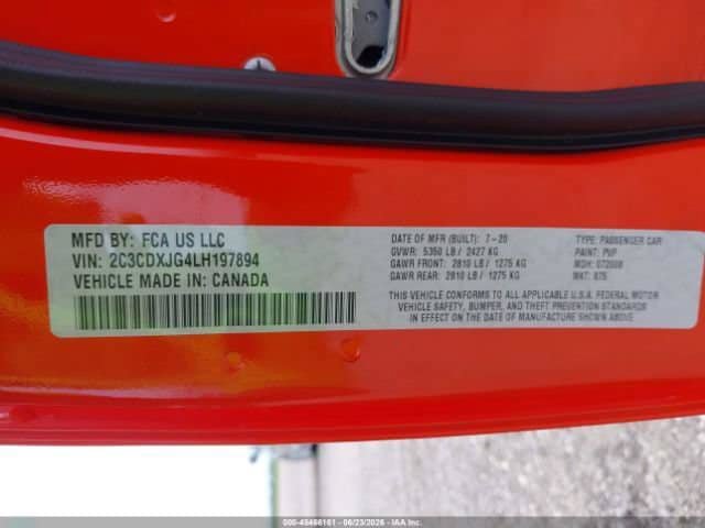 Used 2020 Dodge Charger SXT AWD/4WD image 9
