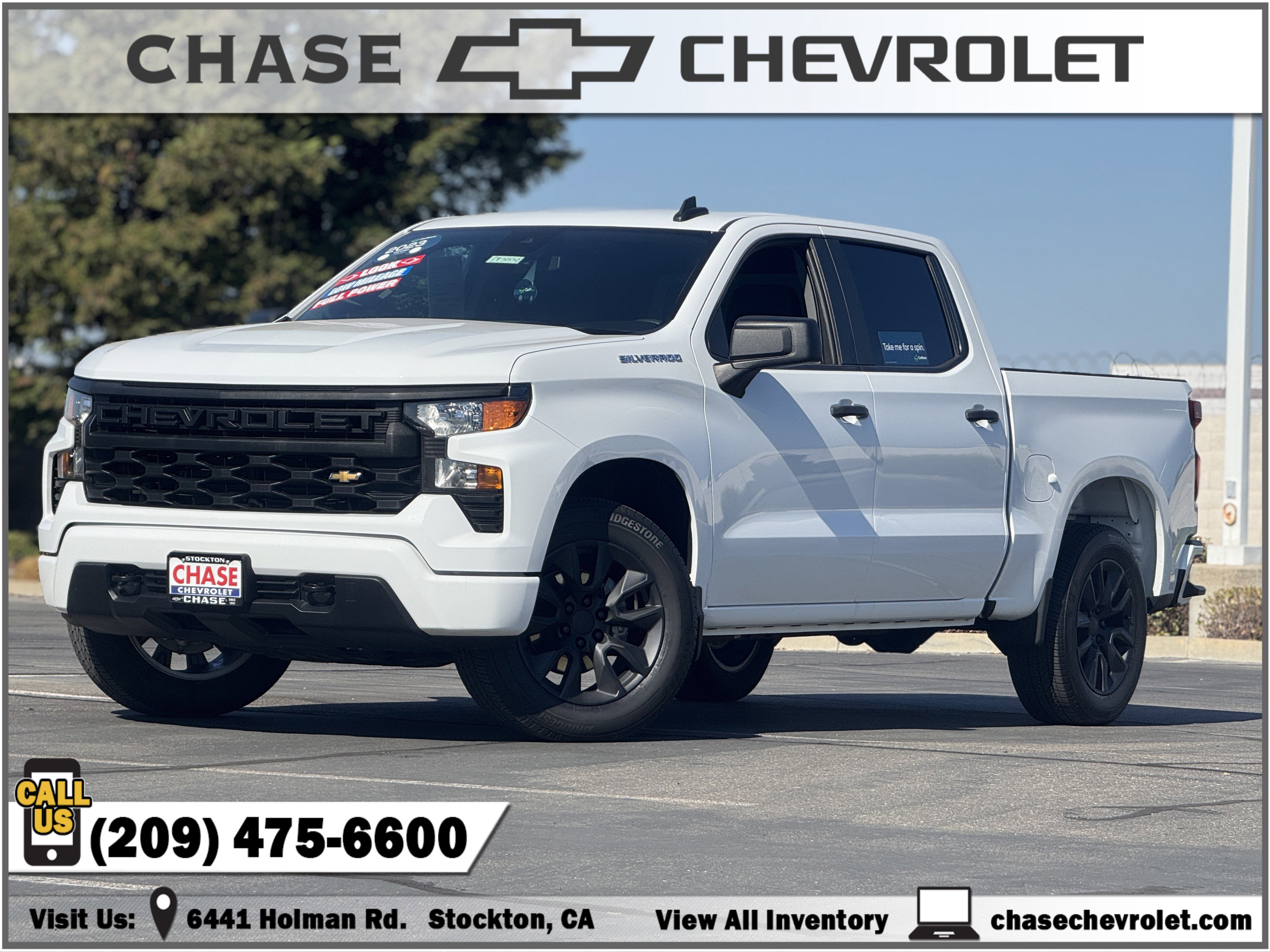 Used 2023 Chevrolet Silverado 1500 Custom image 1