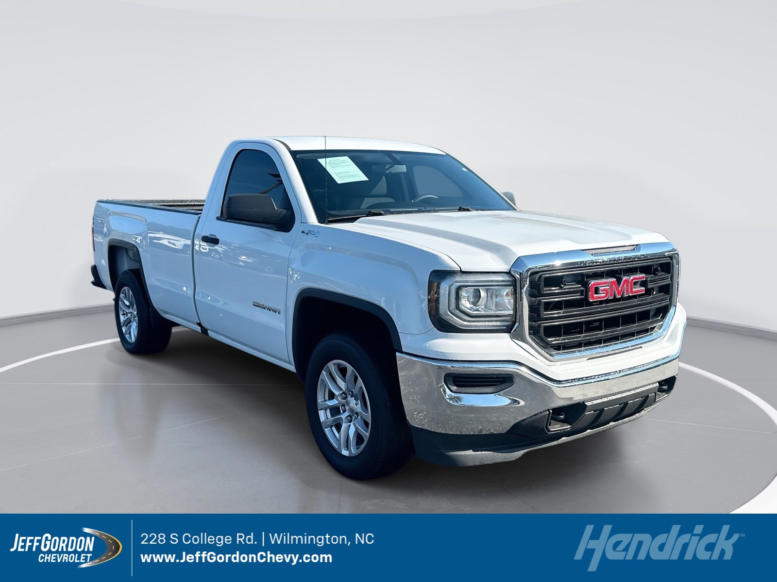 Used 2016 GMC Sierra 1500 4x4 Regular Cab w/ Snow Plow Prep Package
