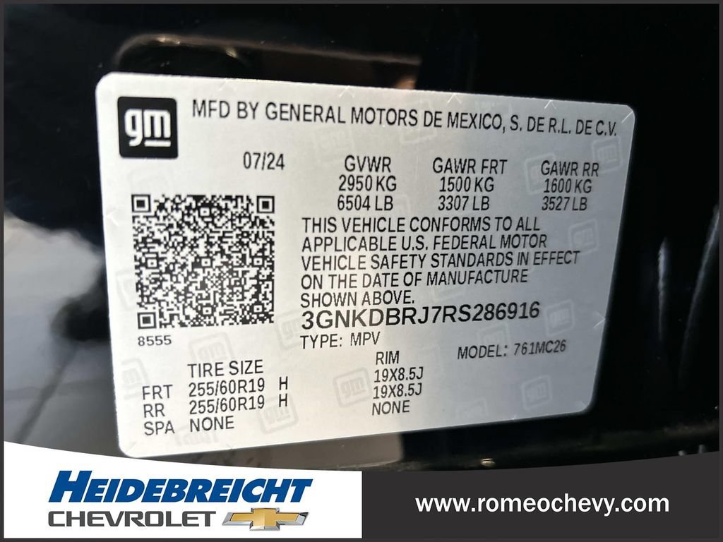 Used 2024 Chevrolet Blazer EV LT AWD/4WD image 8