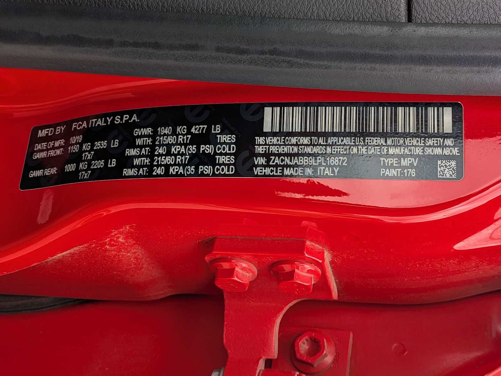 Certified 2020 Jeep Renegade Latitude FWD image 30