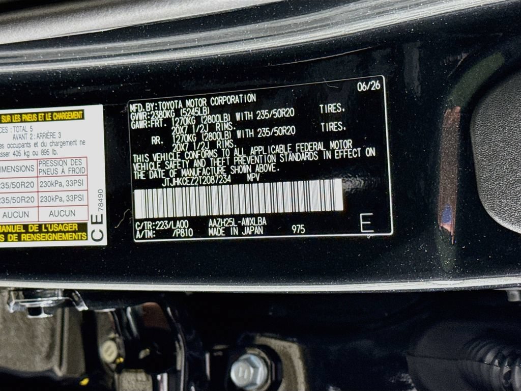 New 2026 Lexus NX 350 AWD w/ Luxury Package image 24
