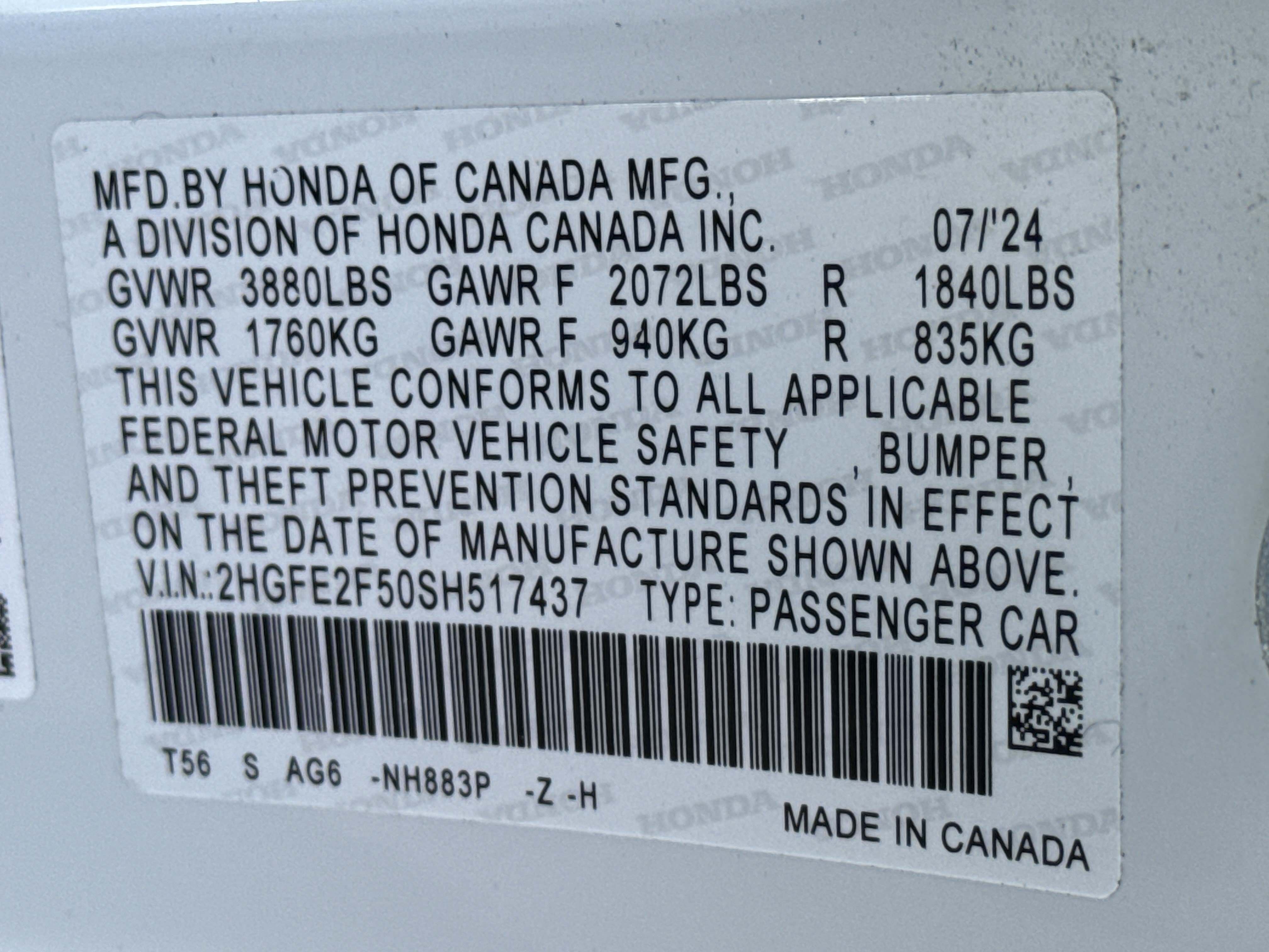Used 2025 Honda Civic Sport image 33