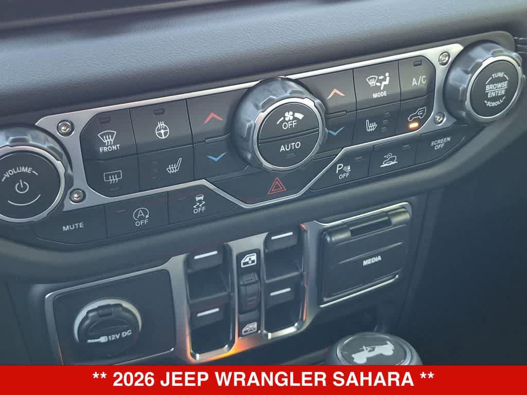 New 2026 Jeep Wrangler Unlimited Sahara w/ Whitecap Package AWD/4WD image 30