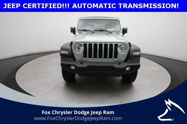 Certified 2024 Jeep Wrangler Sport image 11