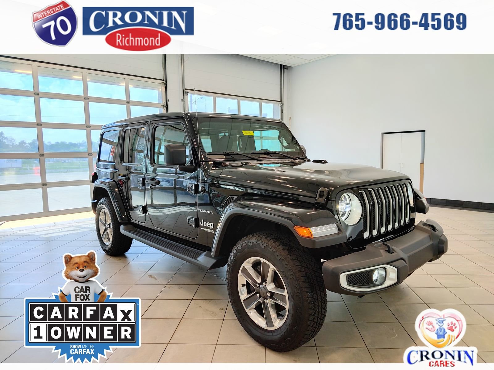 Used 2020 Jeep Wrangler Unlimited Sahara AWD/4WD image 1