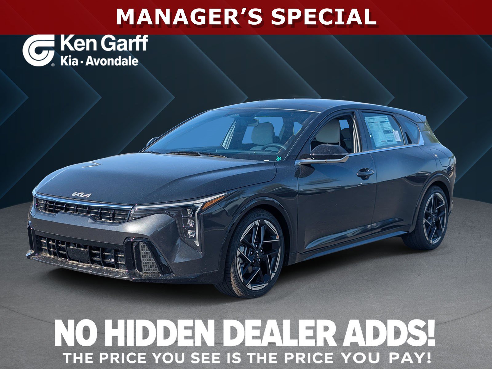 New 2026 Kia K4 EX w/ GT-Line Premium Package