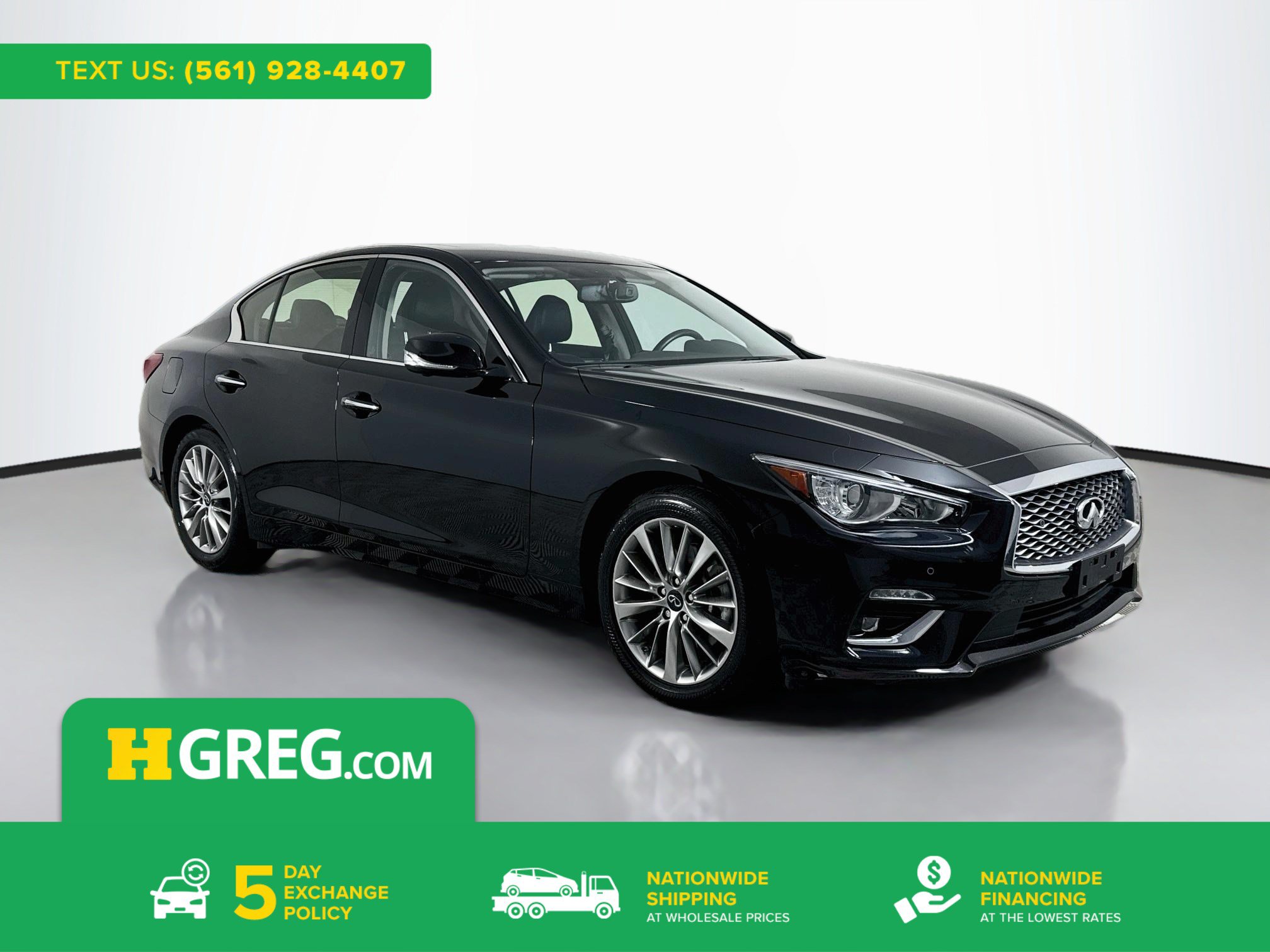 Used 2024 INFINITI Q50 Luxe AWD/4WD image 1