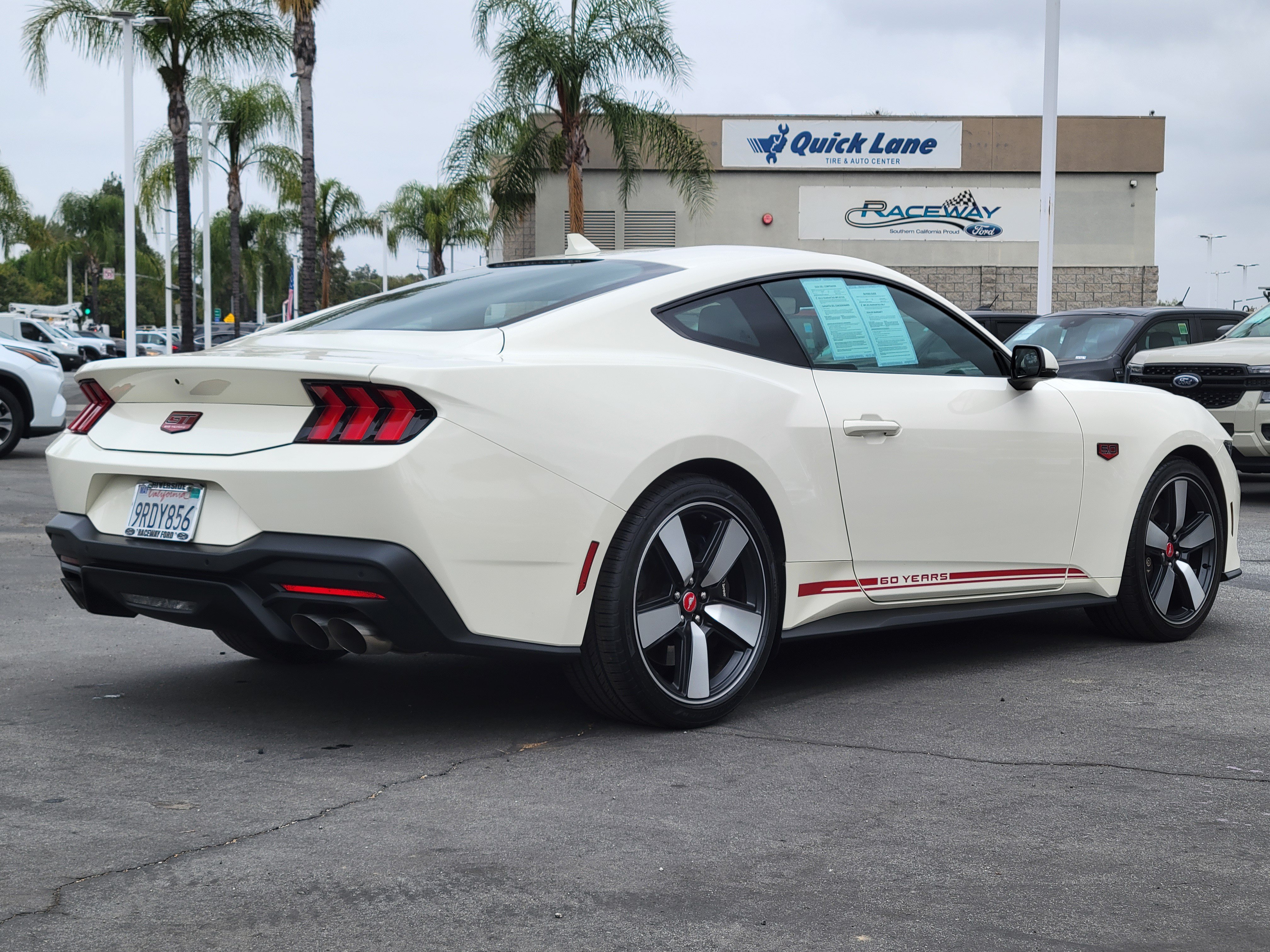 Certified 2025 Ford Mustang GT Premium w/ 60th Anniversary Package RWD image 2