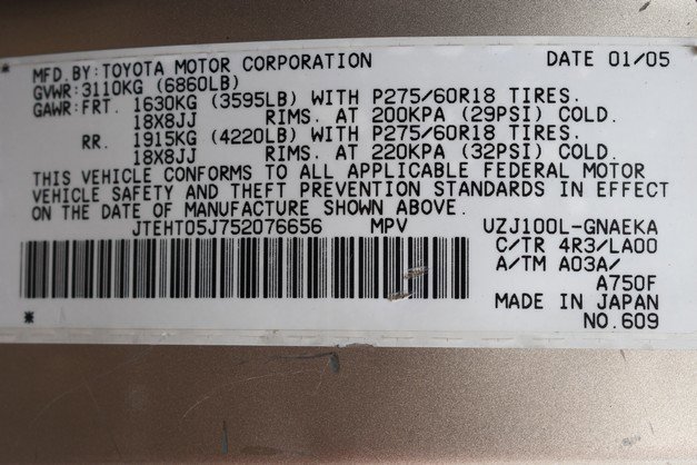 Used 2005 Toyota Land Cruiser image 34