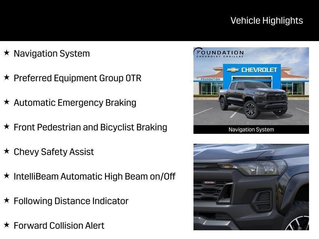 New 2026 Chevrolet Colorado Trail Boss AWD/4WD image 47