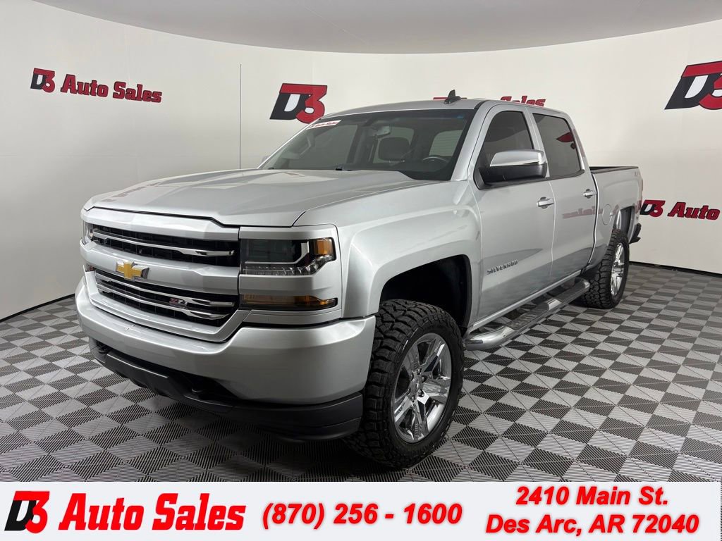 Used 2018 Chevrolet Silverado 1500 Custom w/ Custom Value Package AWD/4WD image 1