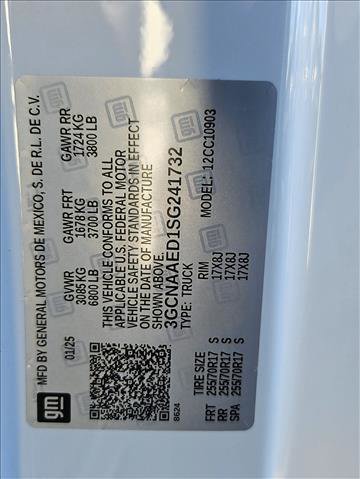 New 2025 Chevrolet Silverado 1500 W/T image 15