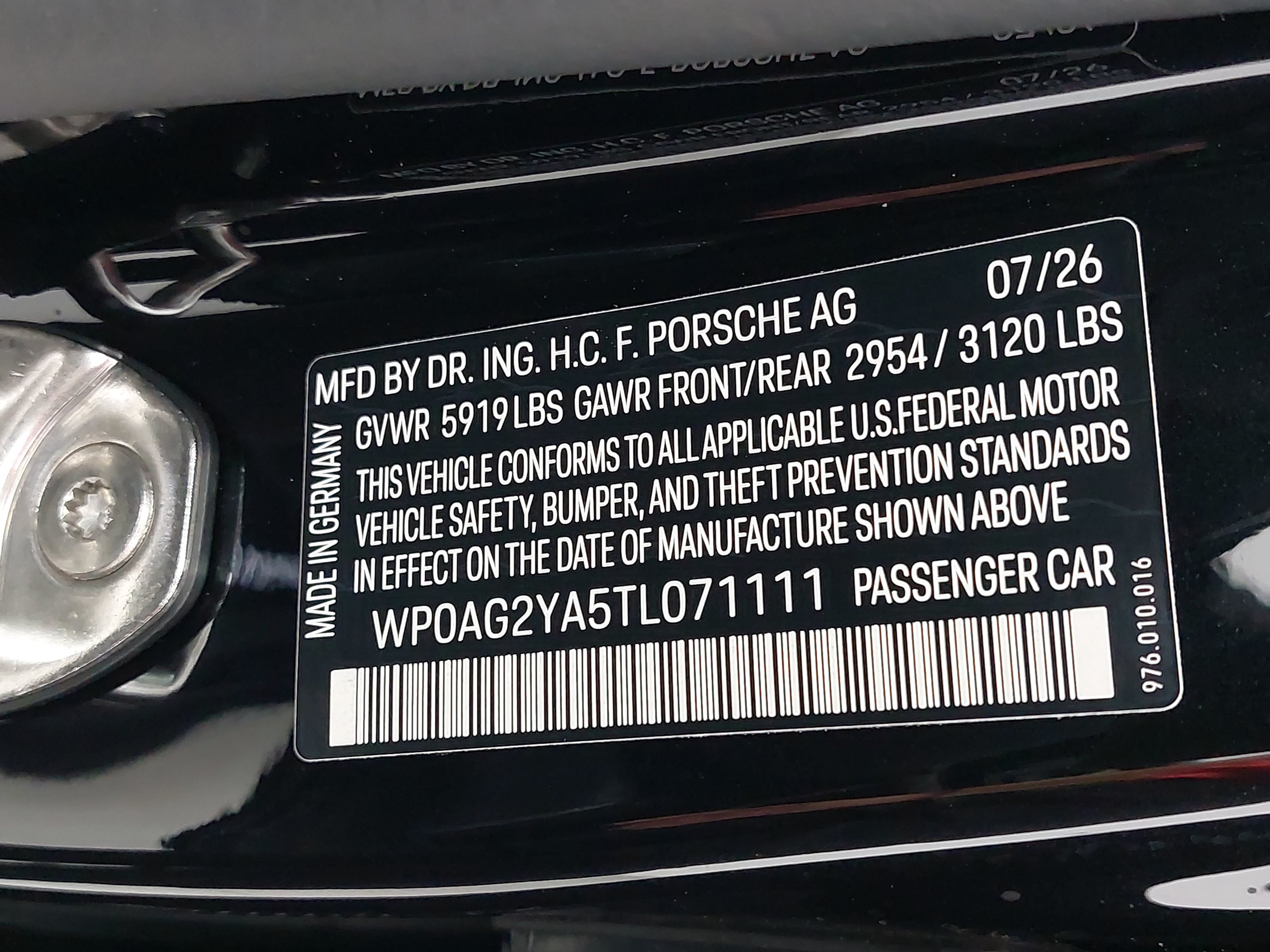 New 2026 Porsche Panamera GTS AWD/4WD image 38