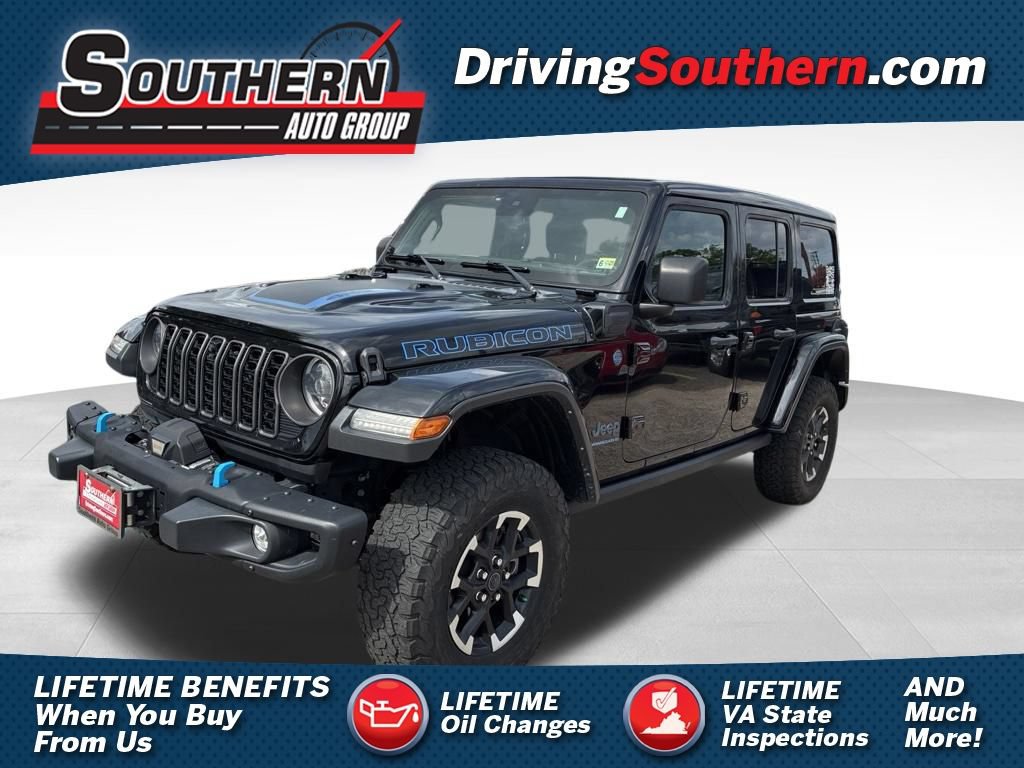 Used 2024 Jeep Wrangler Unlimited Rubicon 4xe AWD/4WD image 1