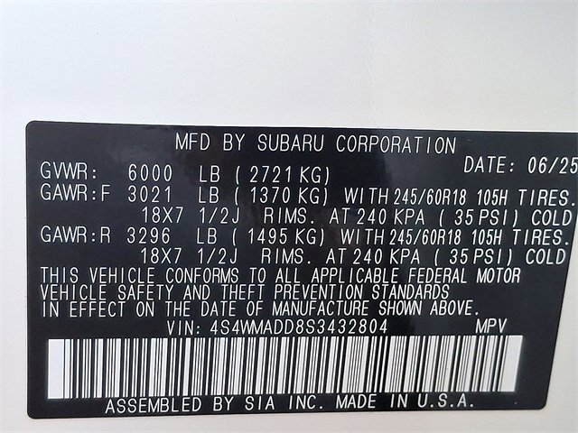 Used 2025 Subaru Ascent Premium image 28