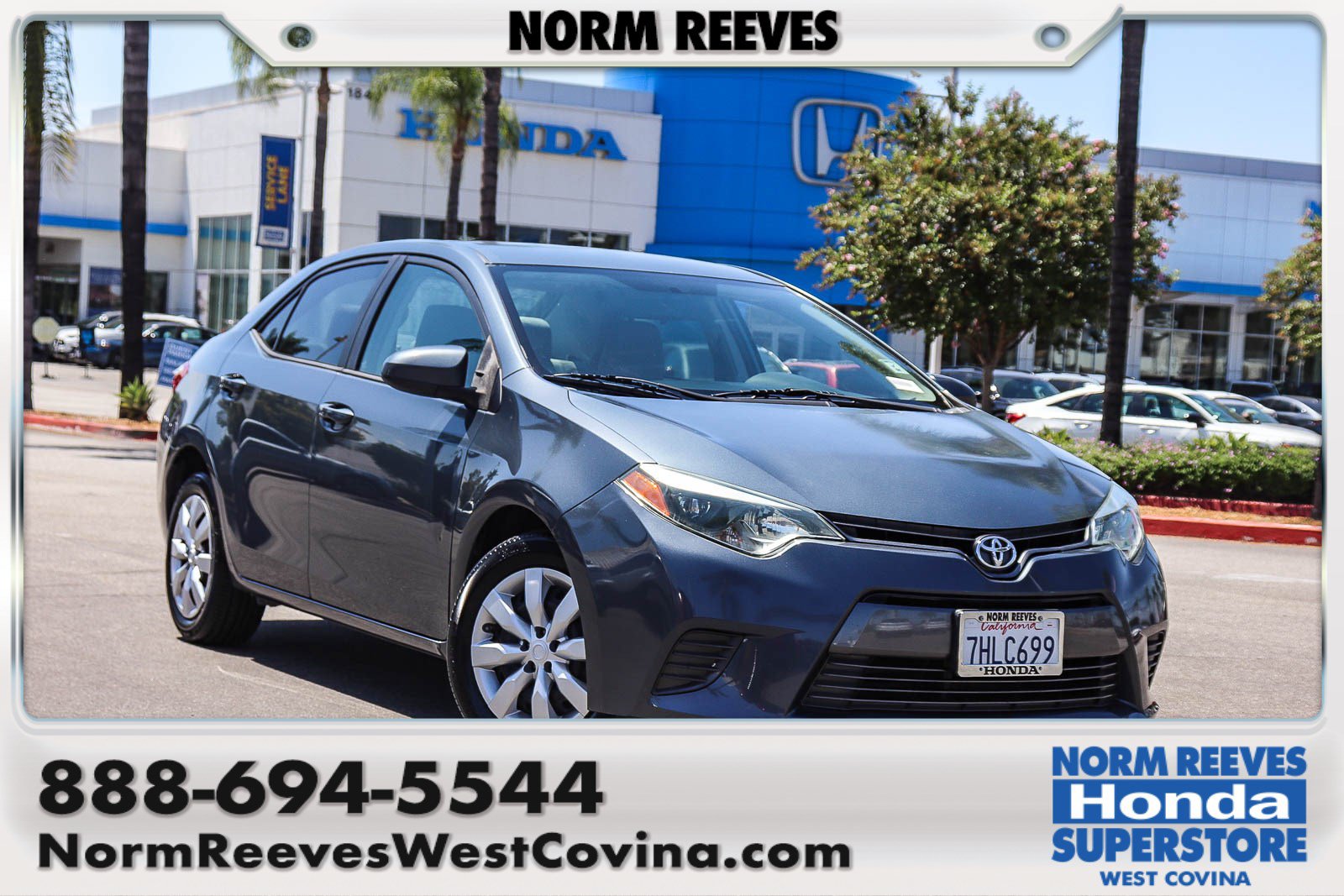 Used 2015 Toyota Corolla LE FWD image 1