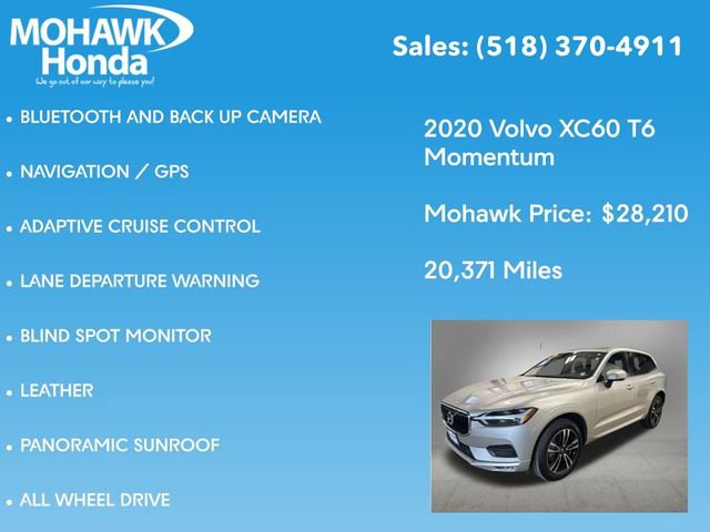 Used 2020 Volvo XC60 T6 Momentum image 7