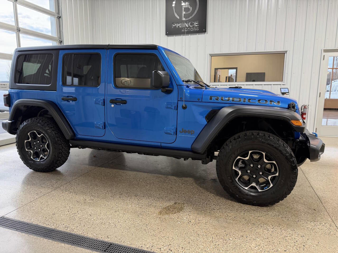 Used 2023 Jeep Wrangler Unlimited Rubicon 4xe w/ Cold Weather Group image 11