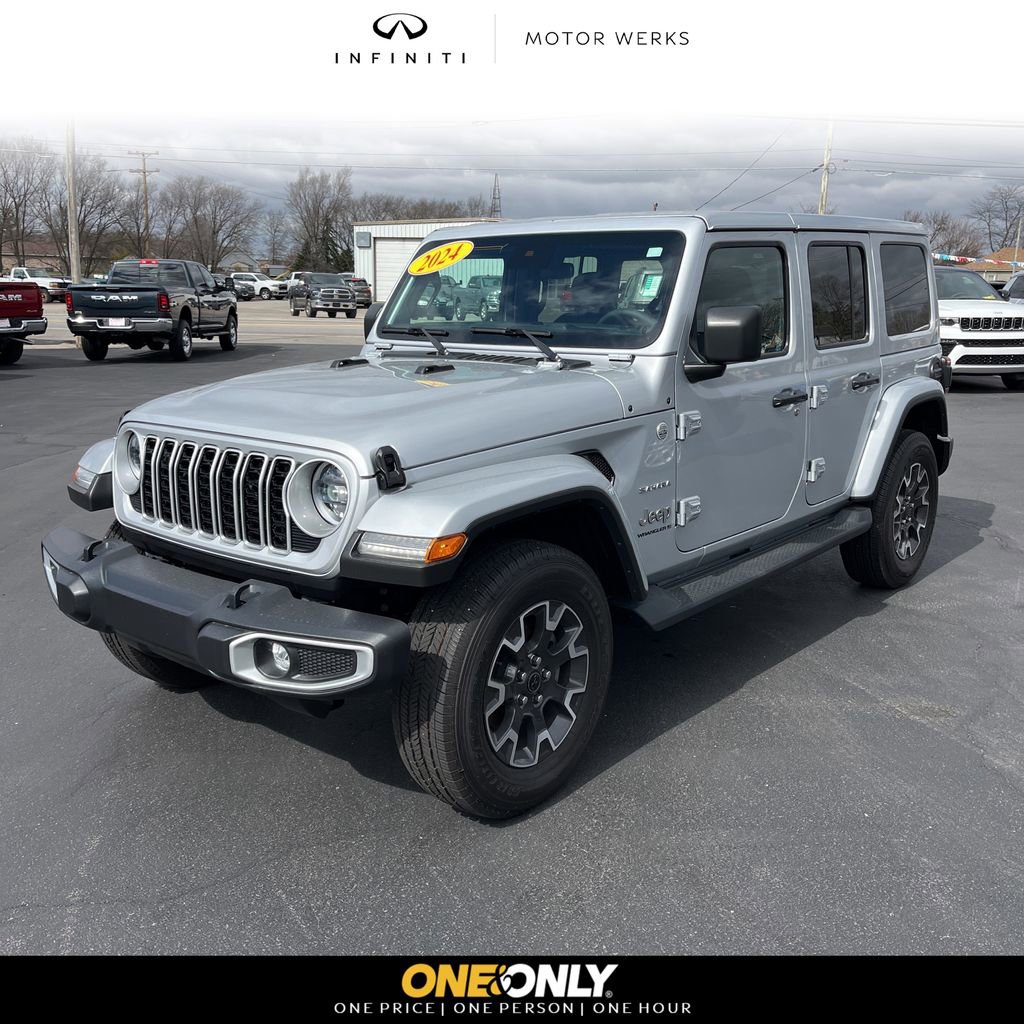Used 2024 Jeep Wrangler Sahara w/ Safety Group image 1