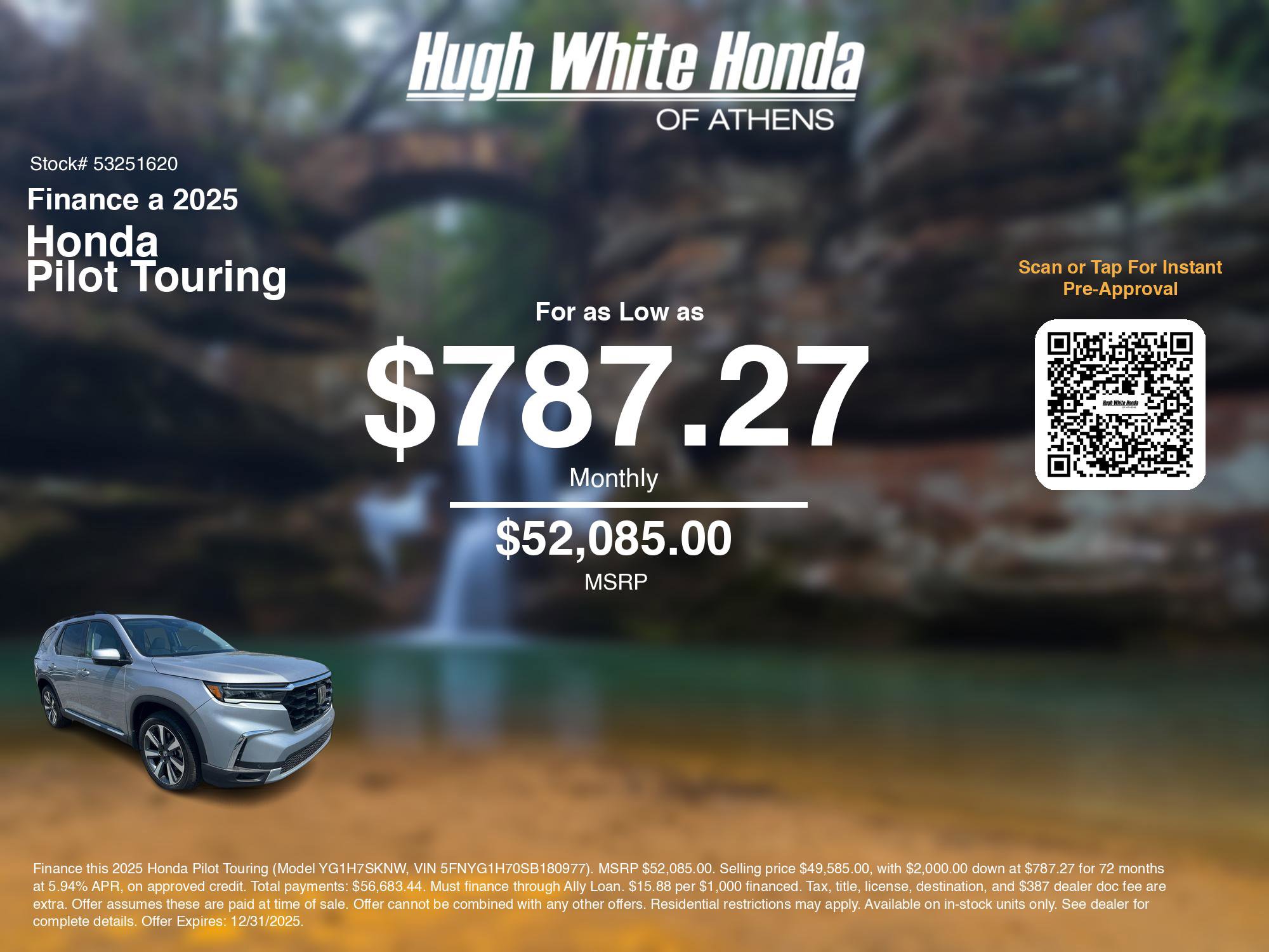 New 2025 Honda Pilot Touring image 7