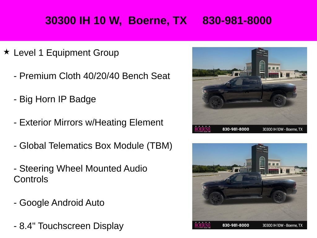 Used 2024 RAM 2500 Lone Star w/ Night Edition AWD/4WD image 19