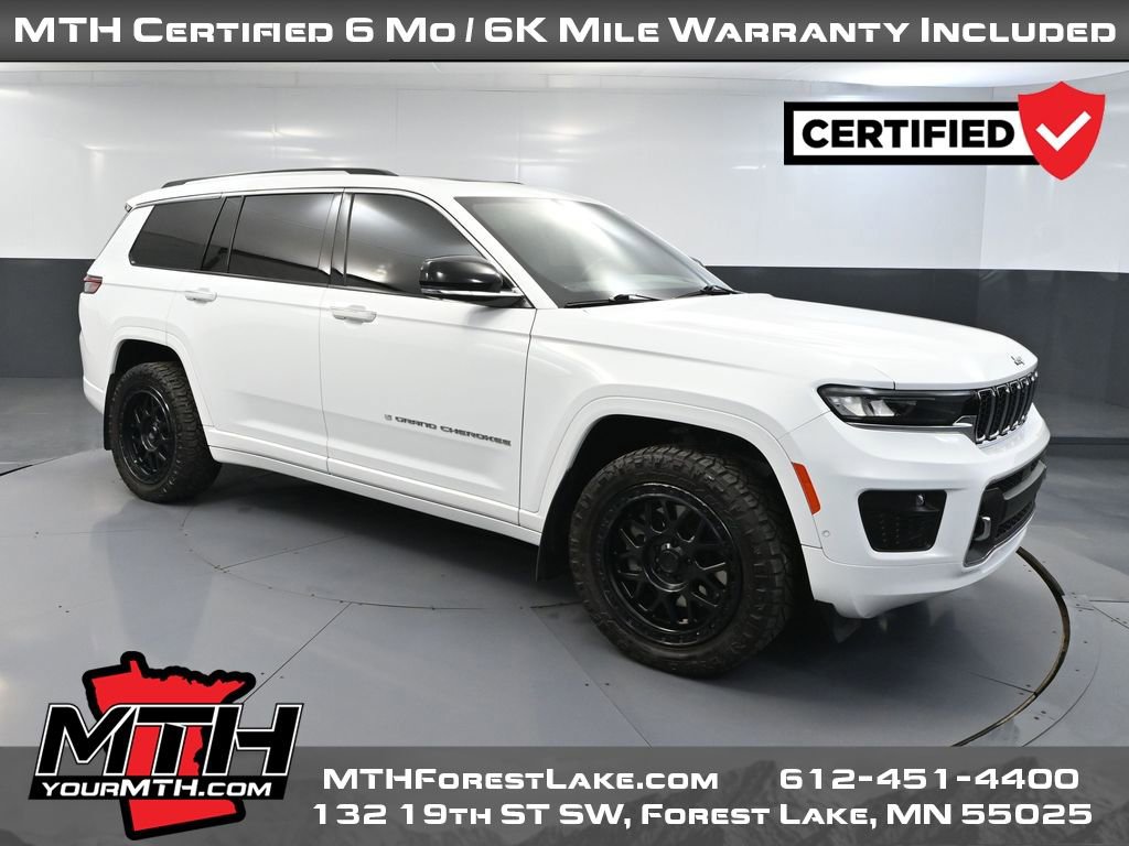 Used 2021 Jeep Grand Cherokee L Overland w/ Advanced Protech Group III image 1