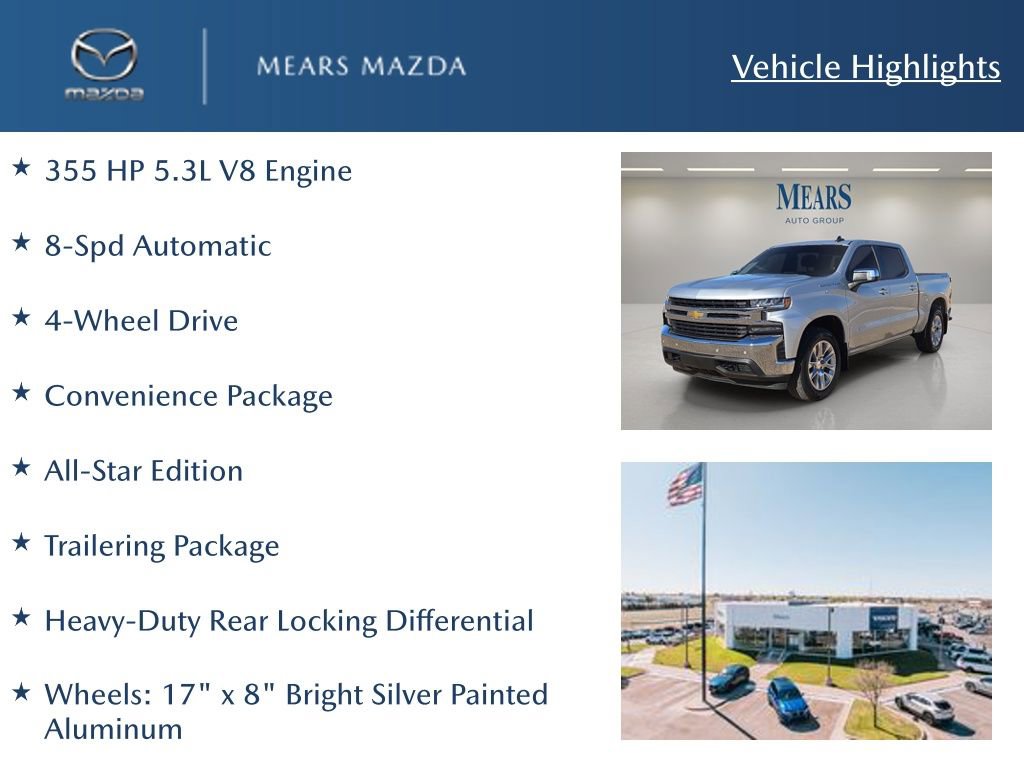 Used 2020 Chevrolet Silverado 1500 LT w/ All-Star Edition image 2