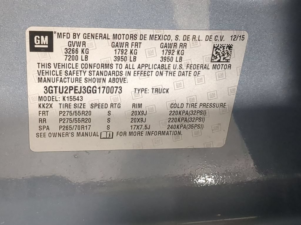 Used 2016 GMC Sierra 1500 Denali w/ Enhanced Driver Alert Package AWD/4WD image 42
