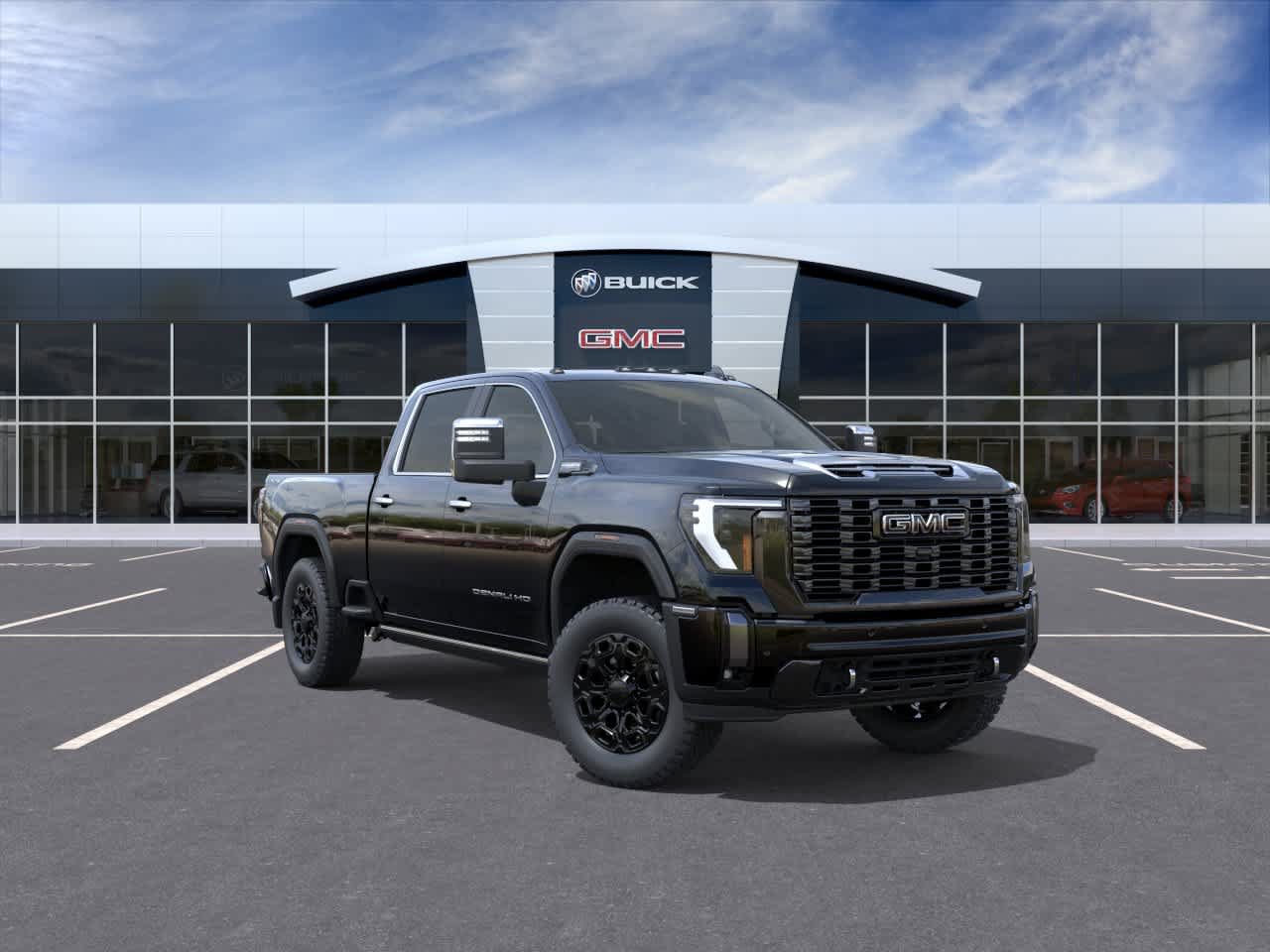 New 2026 GMC Sierra 2500 Denali Ultimate w/ LPO, Black Badging Package