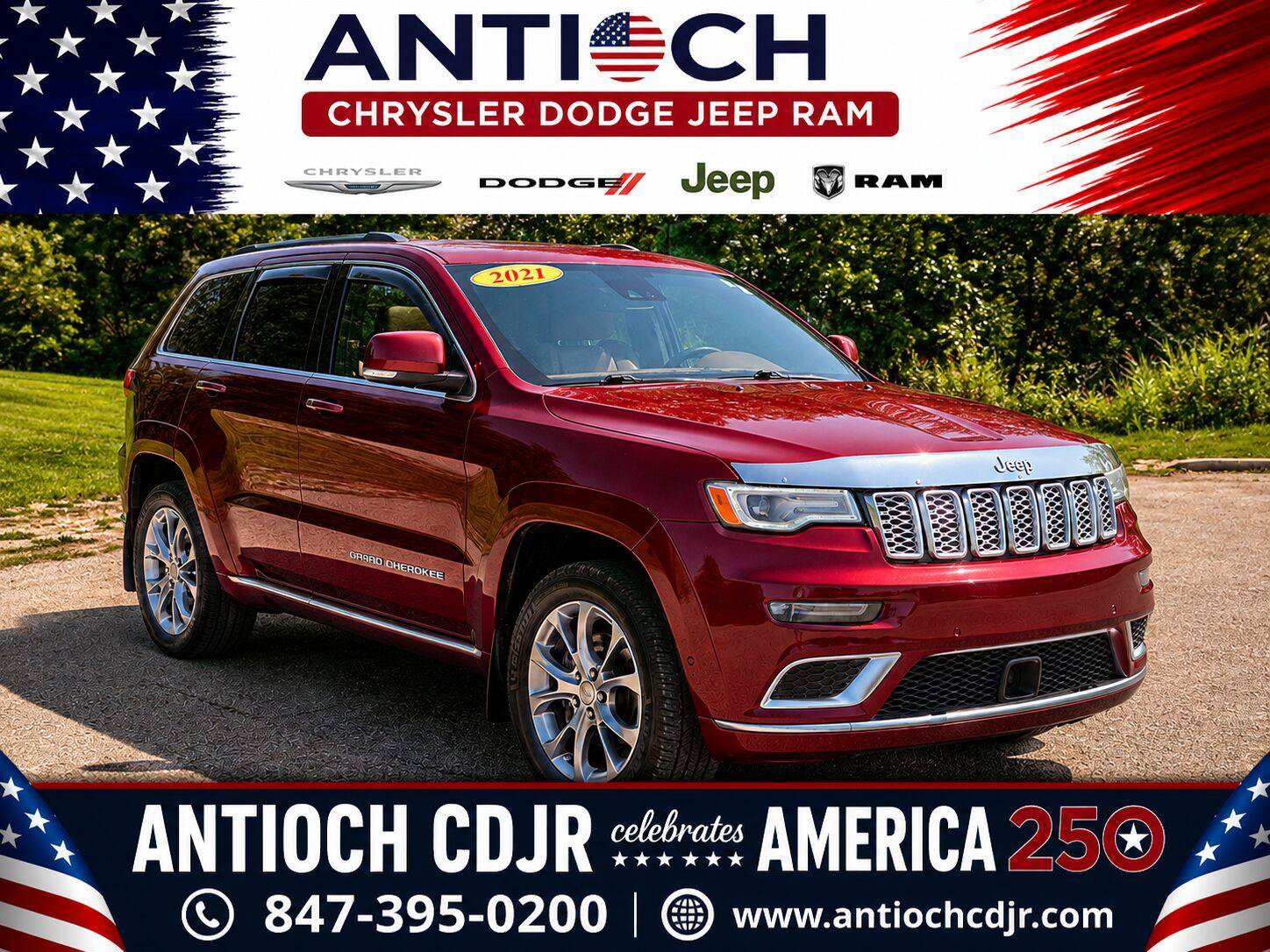 Used 2021 Jeep Grand Cherokee Summit w/ Platinum Series Group AWD/4WD image 1