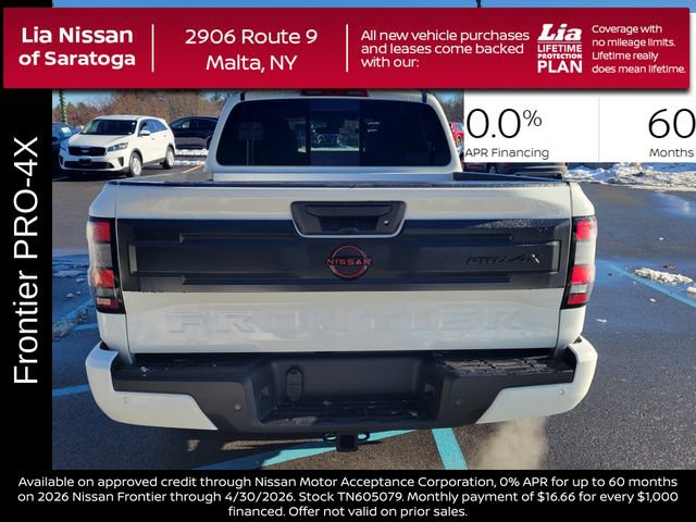New 2026 Nissan Frontier PRO-4X w/ Pro-4x Convenience Package AWD/4WD image 4