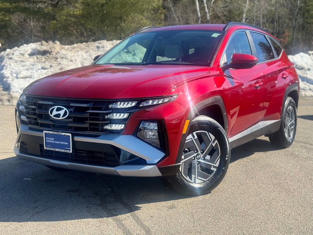 Certified 2025 Hyundai Tucson Blue image 1