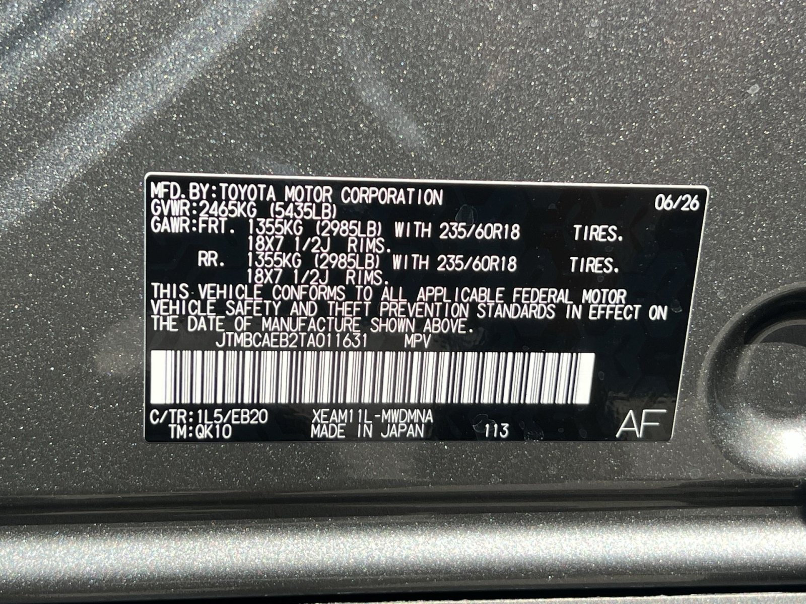 New 2026 Toyota bZ FWD image 22