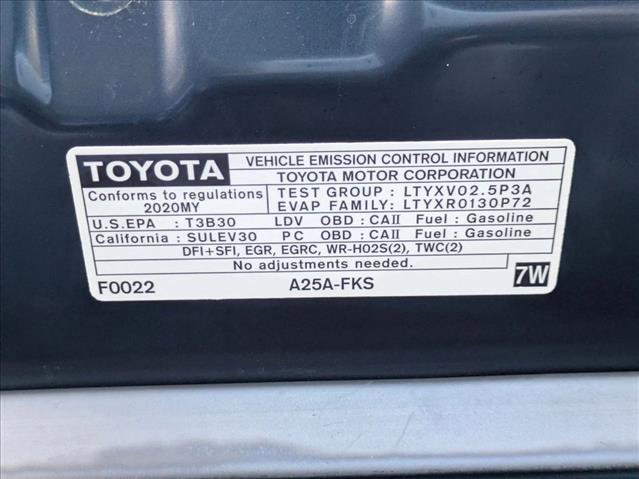 Certified 2020 Toyota Camry SE w/ Convenience Package image 23