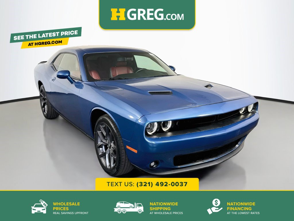Used 2023 Dodge Challenger SXT w/ Blacktop Package RWD image 1