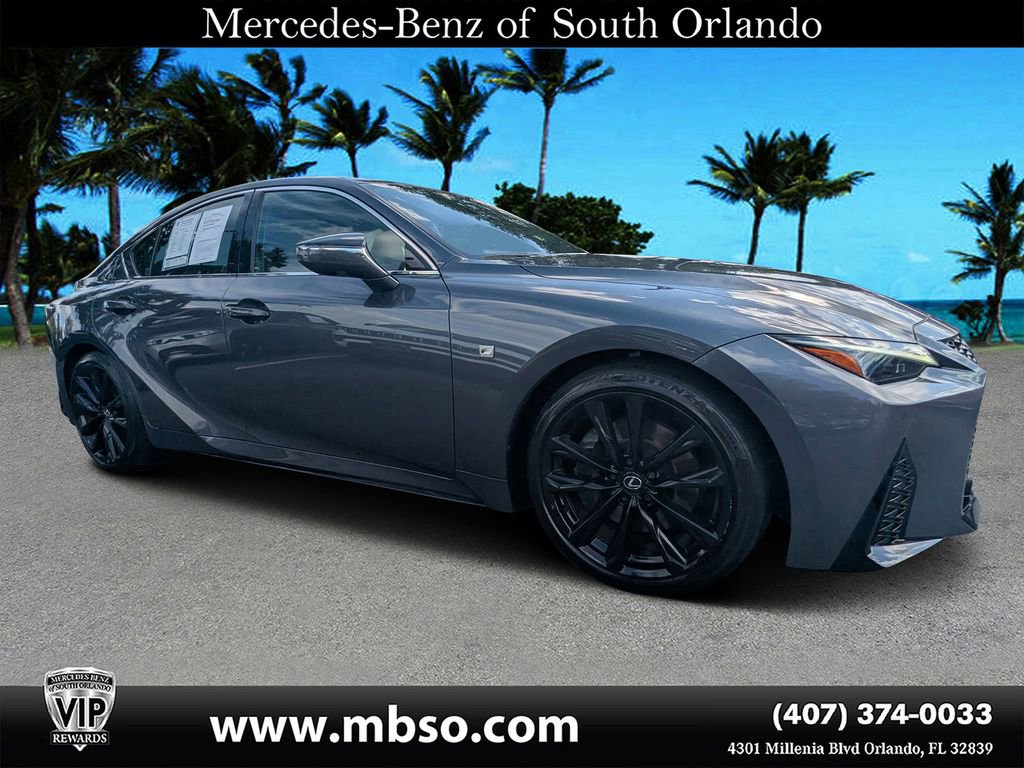 Used 2024 Lexus IS 350 F Sport w/ Navigation Package