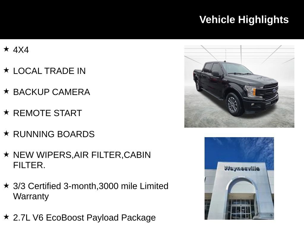 Used 2020 Ford F150 XLT w/ Equipment Group 302A Luxury image 2