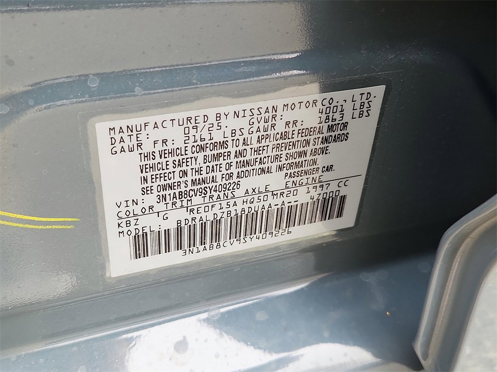 New 2025 Nissan Sentra SV w/ All-Weather Package image 10