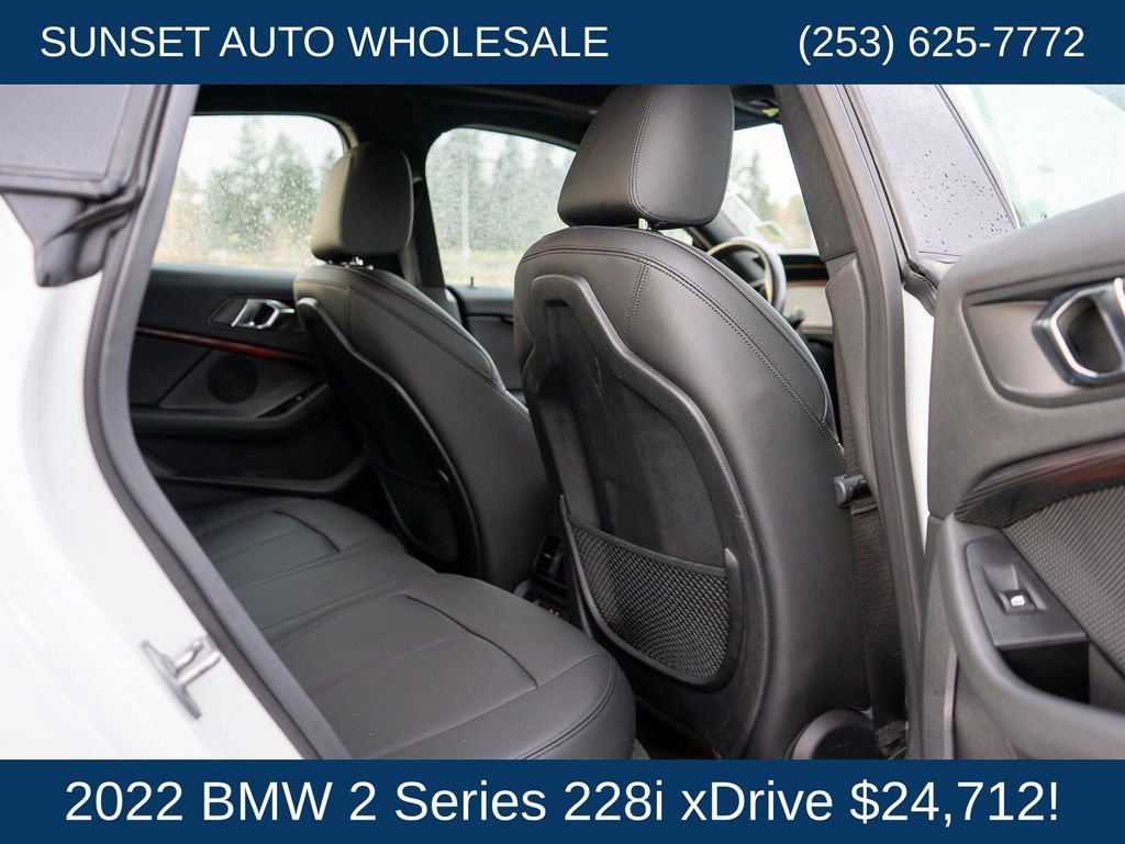 Used 2022 BMW 228i xDrive Gran Coupe w/ Convenience Package AWD/4WD image 79