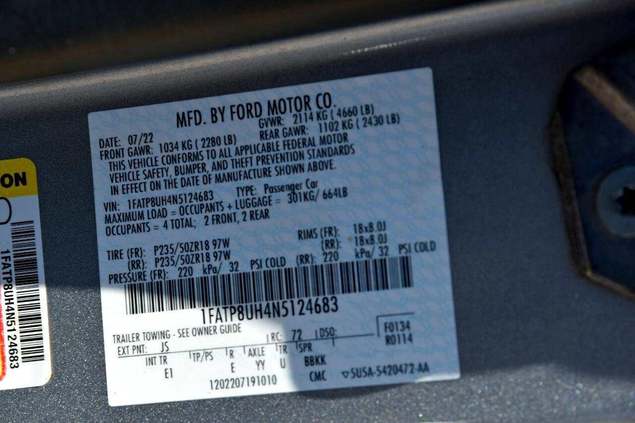 Used 2022 Ford Mustang Premium image 14