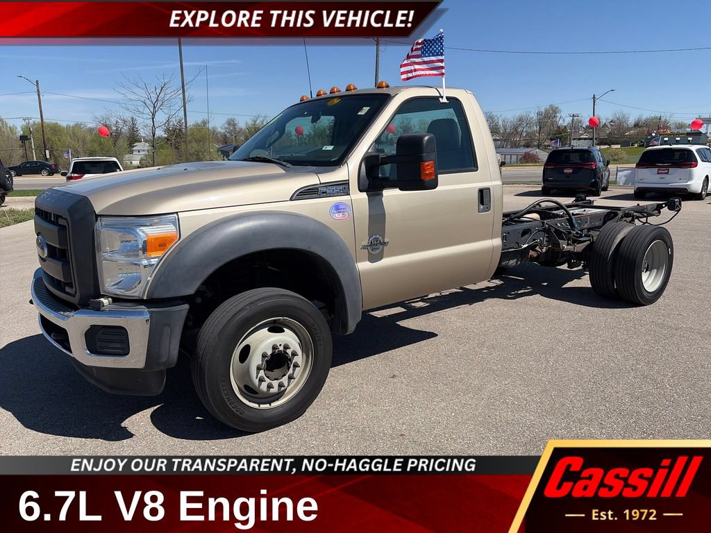 Used 2014 Ford F550 2WD Regular Cab Super Duty