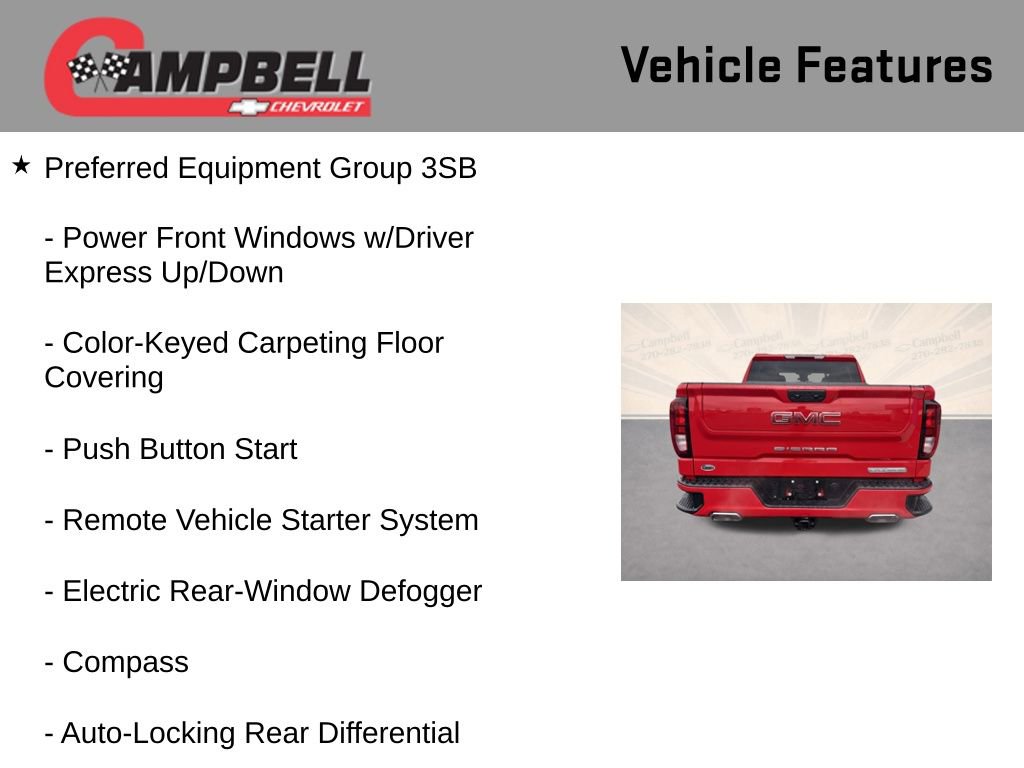 Used 2023 GMC Sierra 1500 Elevation w/ X31 Off-Road Package image 10