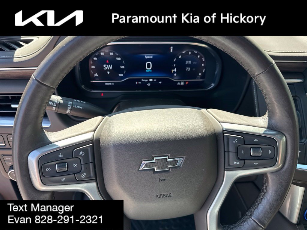 Used 2022 Chevrolet Tahoe Z71 w/ Luxury Package AWD/4WD image 36