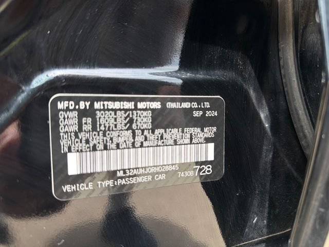 Used 2024 Mitsubishi Mirage ES FWD image 18
