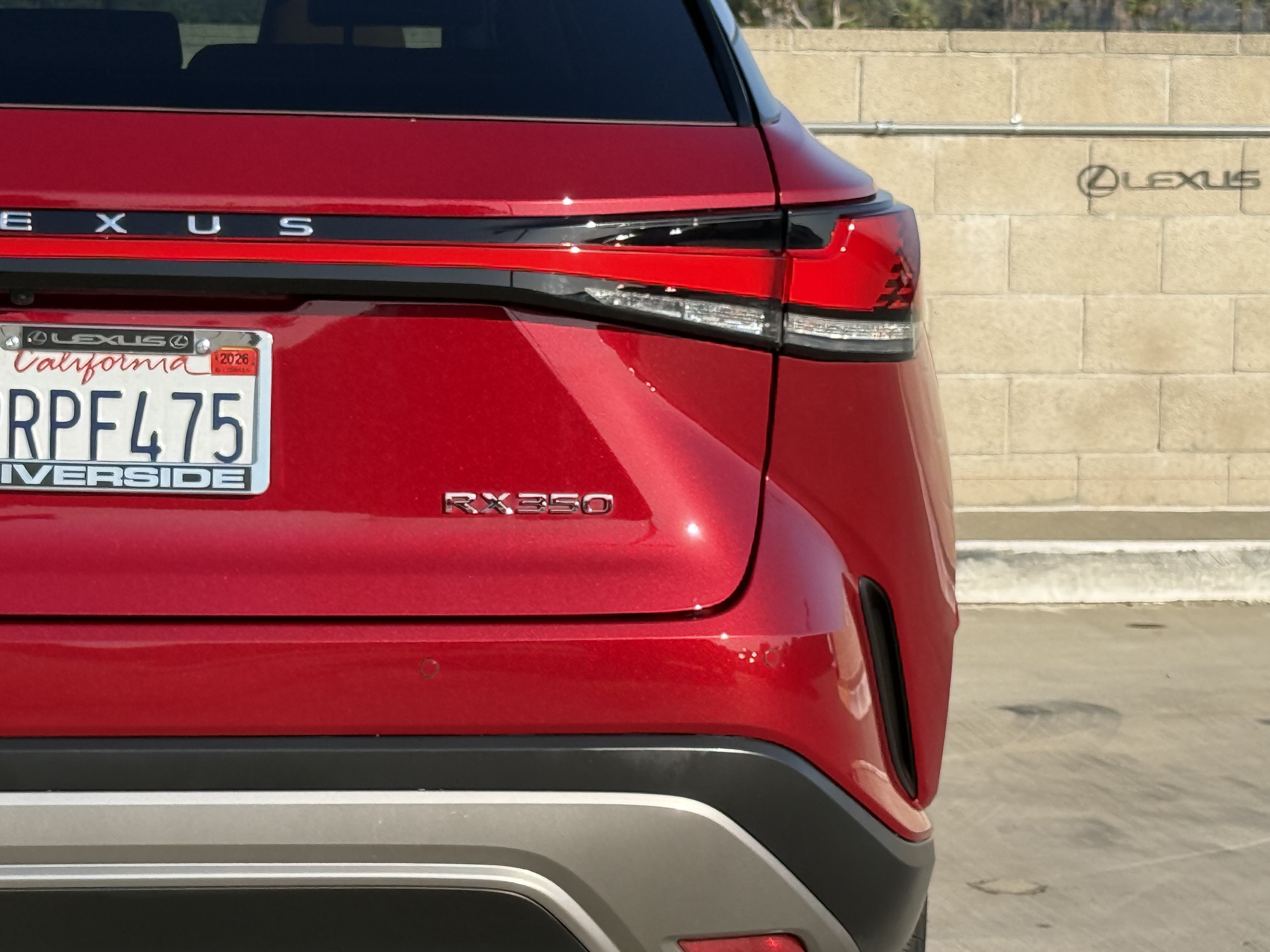 Certified 2025 Lexus RX 350 Premium w/ Convenience Package FWD image 12