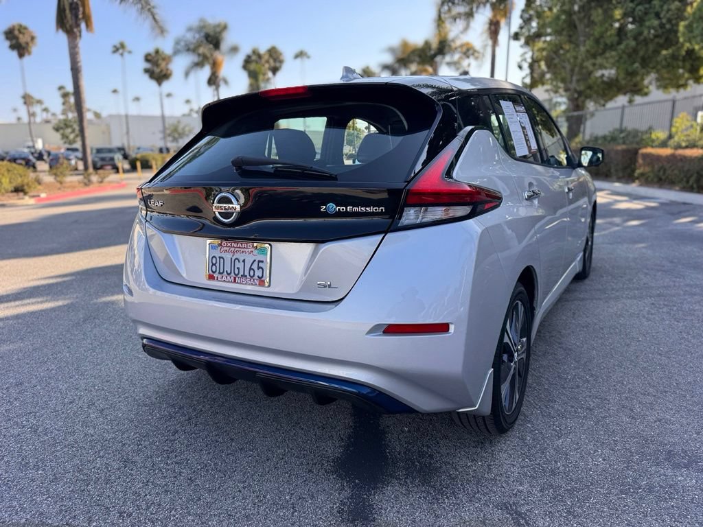 Certified 2018 Nissan Leaf SL w/ SL Technology Package FWD image 8